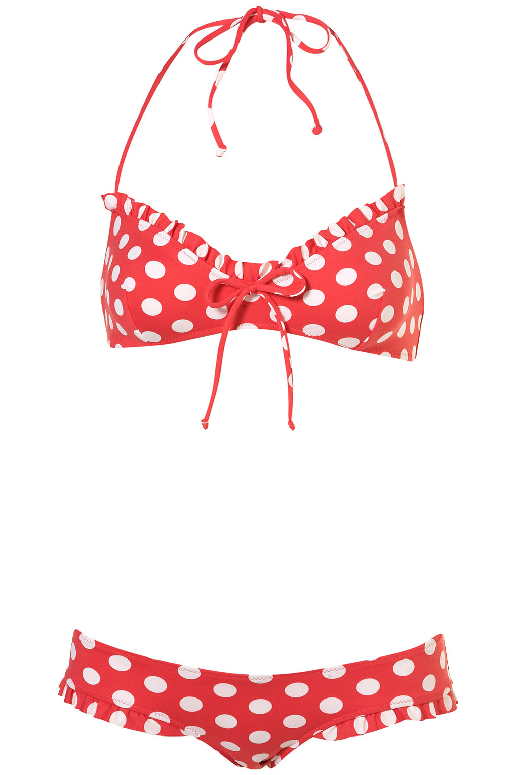 Polka Dot Bikini Red 16