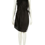 silky black dress 1