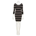 knitted stripe dress 1